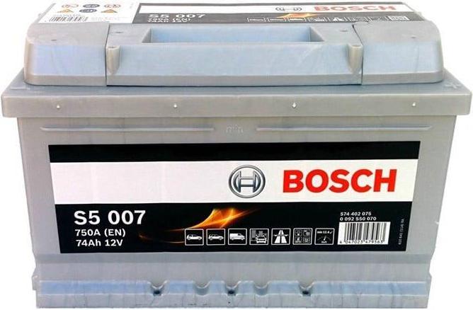 Immagine prodotto Bosch Automotive S5 007 (12 V, 74 Ah, 750 A)