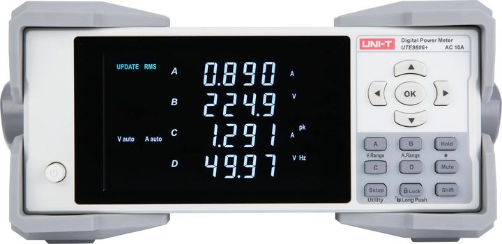 Actual product image Uni-T UTE9806+ Power meter 0.05mA-10.0A AC