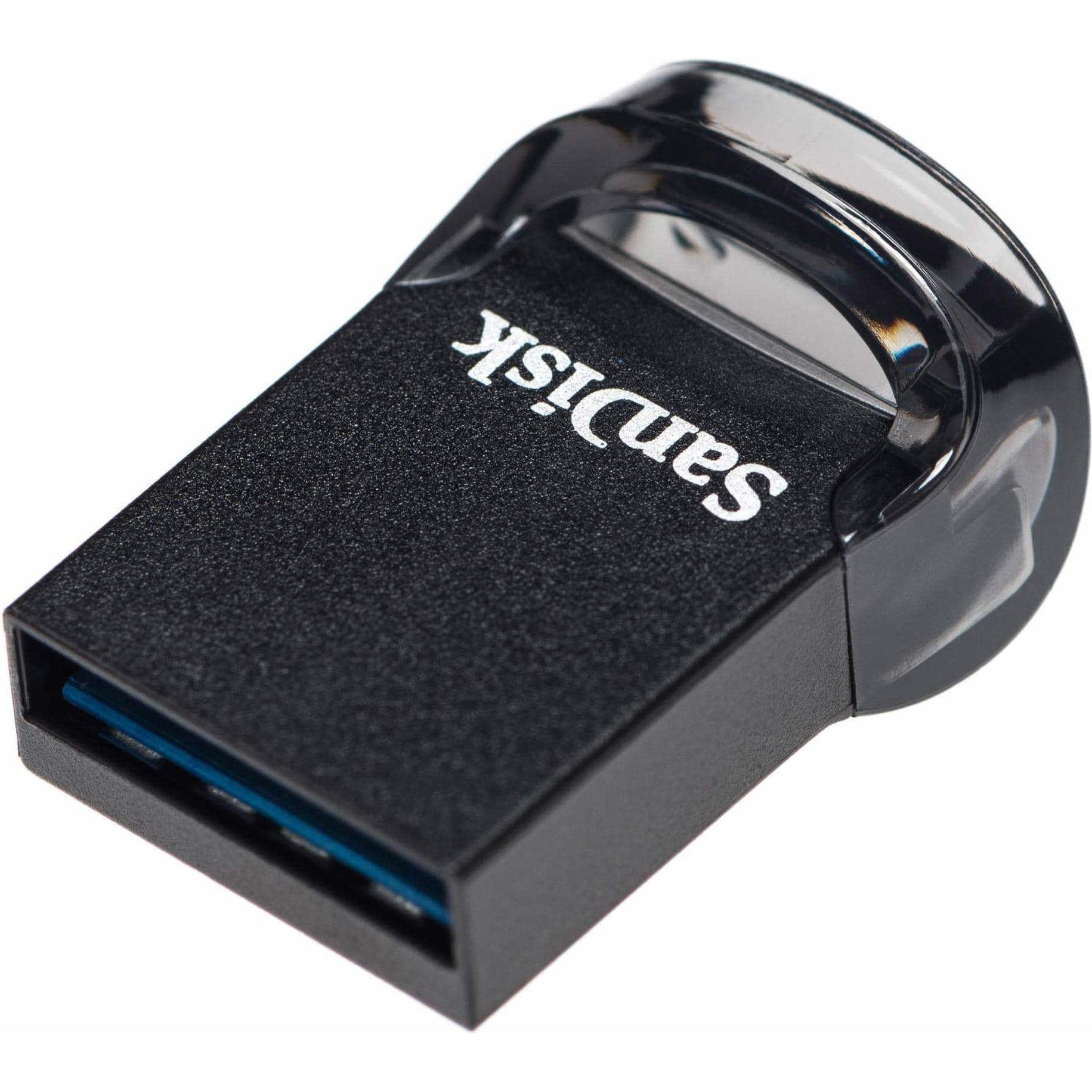 SanDisk Ultra Fit (512 GB, USB-A, USB 3.1), USB Stick, Schwarz