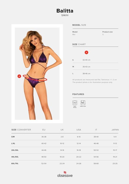 Actual product image Obsessive Balitta (L)