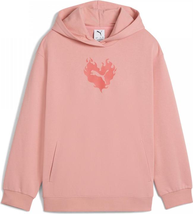 Produktbild Puma FLAMING LOVE Hoodie TR G (140)