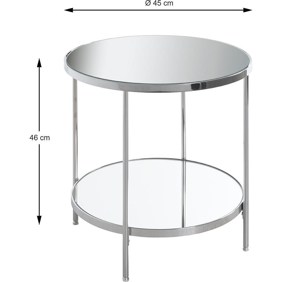 Thumbnail - HAKU Möbel, Couchtisch + Beistelltisch, Kendrick (45 x 45 x 46 cm)