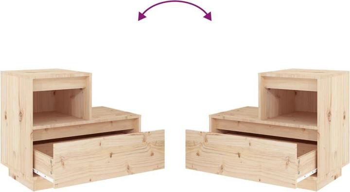 Immagine prodotto vidaXL Nachttisch (60 x 34 x 51 cm)