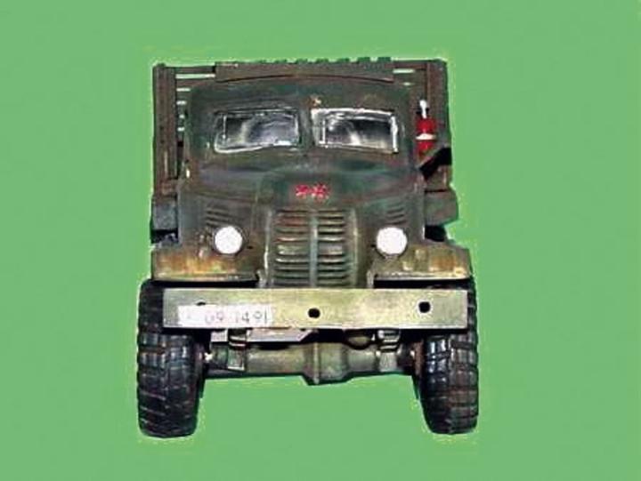 Actual product image Trumpeter Chinese truck Jiefang CA-30
