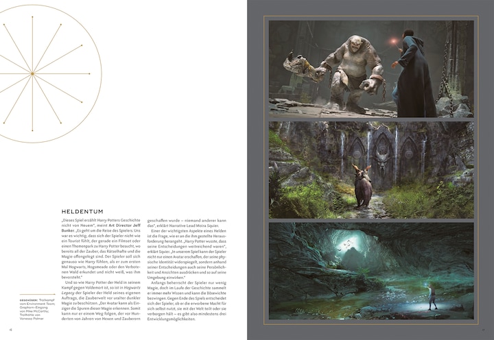 Image du produit Panini Making-of und Design von Hogwarts Legacy (Allemand, Michael Owen, Jody Revenson., 2023)
