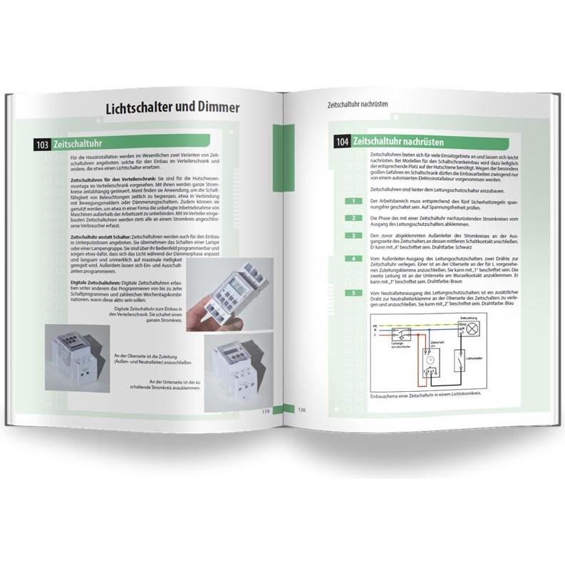 Thumbnail - Lernbuch 222 Anleitungen Elektro-Installationen im Haus, Fachbücher von Thomas Riegler