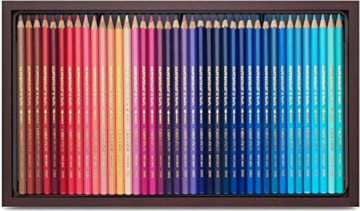 Actual product image Caran d'Ache Supracolor Aquarelle Holzkoffer (120 x)