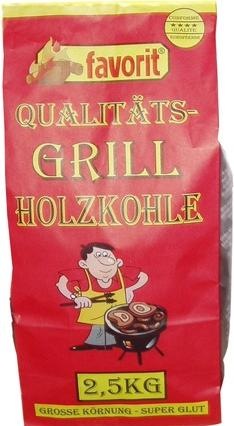 Favorit Barbecue charcoal 2.5kg (6x2.5kg) (2.58 kg)