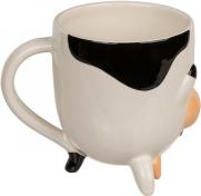 Actual product image Ootb Mug, cow, upside down, about 12 x 14 cm (500 ml)