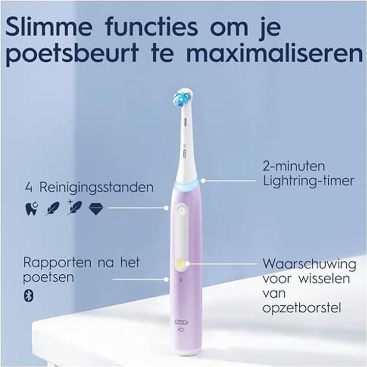 Image du produit Oral-B iO4 Lavender (Brosse à dents sonique)