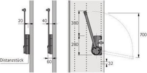 Productafbeelding Hettich Kleiderlifte Duo Lift 15 (1 Pcs.)