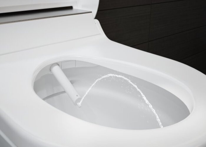 Immagine prodotto Geberit Sistema completo per WC doccia AquaClean Tuma bianco, coperchio bianco alpino