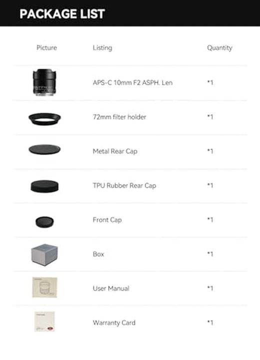 Produktbild TTArtisan 10mm f2 für MFT (APS-C / DX)