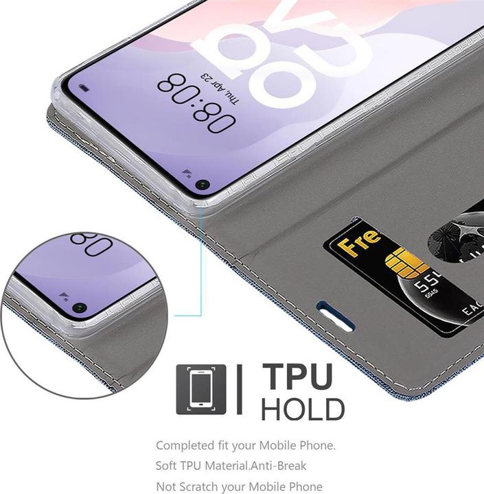 Image du produit Cadorabo Couverture look jeans Book (Huawei Nova 7 SE)