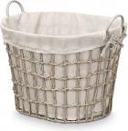 Produktbild Kipit Ovaler Korb niedrige Griffe grau (55.60 cm)