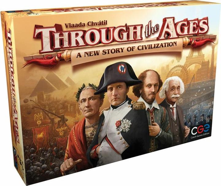 Actual product image Czech games edition Expert Game Through the Ages (German, 2 - 4 Players)