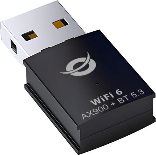 Actual product image Conceptronic Bluetooth5.3 Adapter USB AX900 Dualband Wifi 6 (USB)