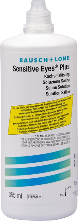Immagine prodotto Bausch + Lomb Sensitive Eyes Kochsalzlösung (Soluzione fisiologica, 355 ml)