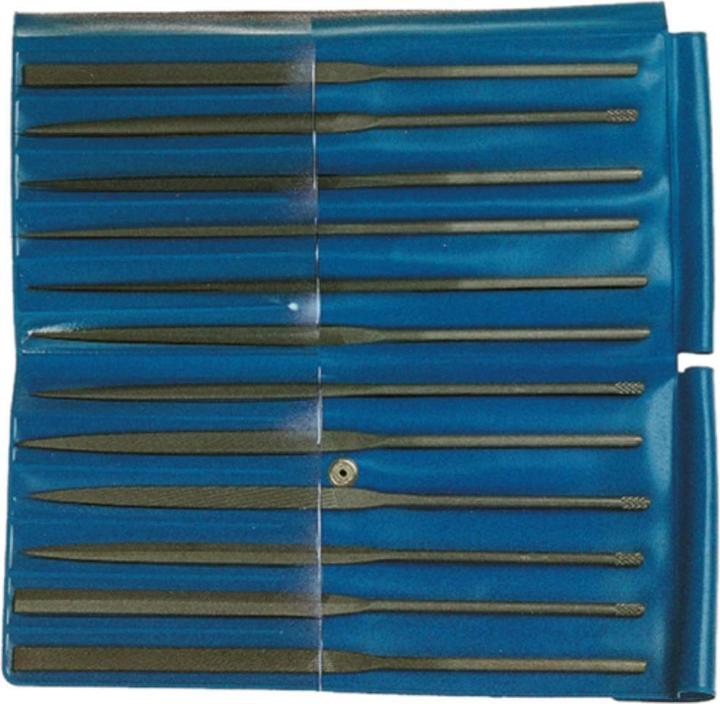 Produktbild Dick Nadelfeilen 160 mm Hieb 2 in Plastikbox (Hieb 2, 160 mm)