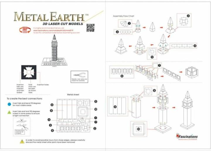 Image du produit Metal Earth Tour de Big Ben