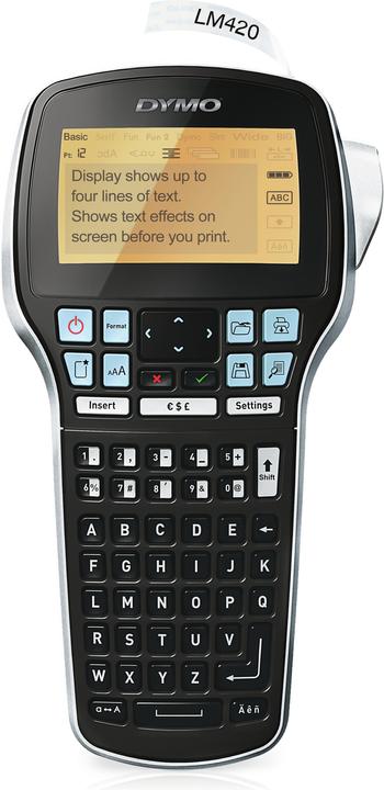 Actual product image Dymo Labelmanager 420P ABC 19mm (UK Plug)