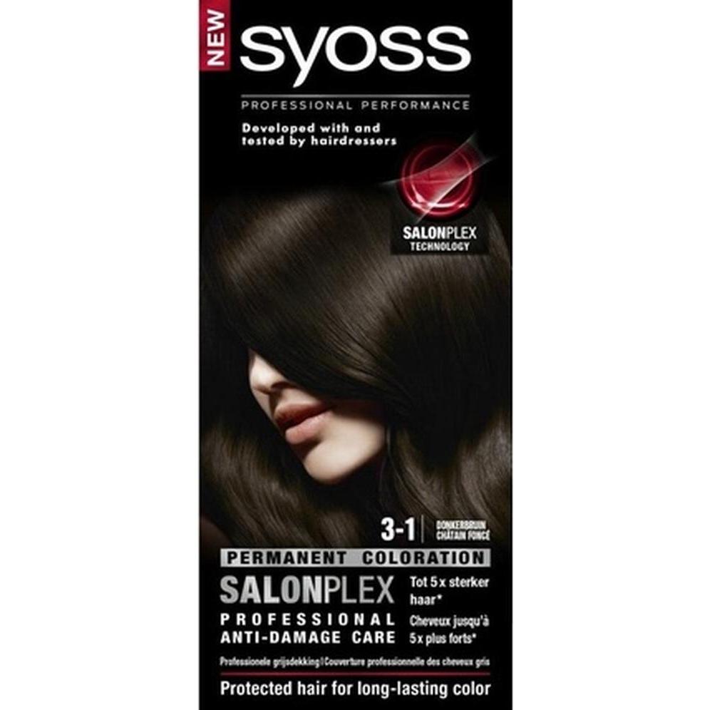 Syoss Color Baseline 3-1 Dunkelbraun Haarfärbemittel (49955367)