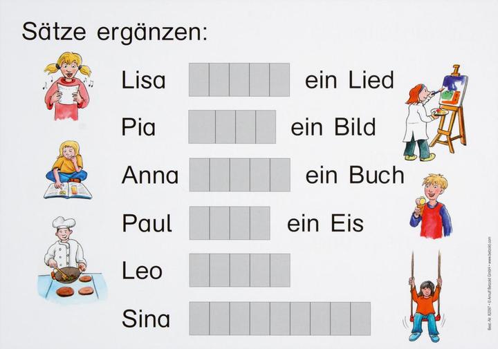 Produktbild Betzold Lese-Magnetbox Mit 32 Arbeitsblättern (Deutsch)