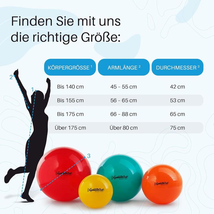 Produktbild Original Pezzi Gymnastikball STANDARD (65 cm)