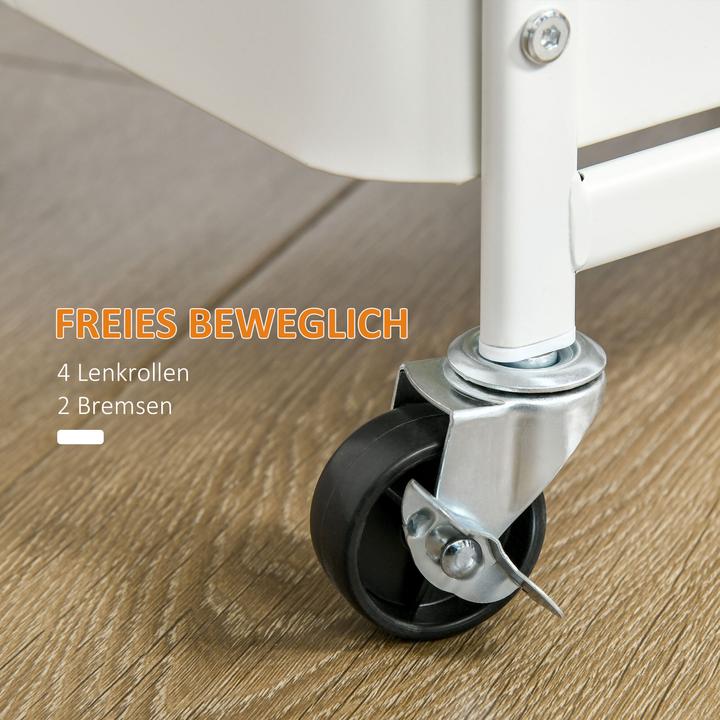 Image du produit Homcom Chariot de cuisine