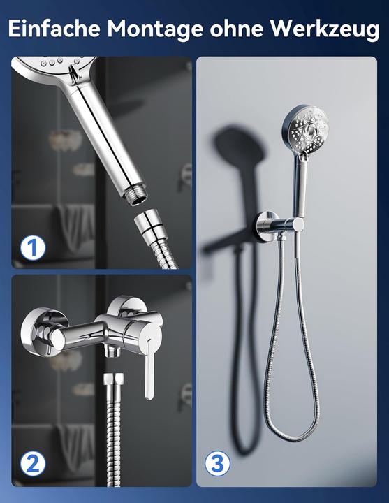 Produktbild Magichome Duschkopf (4 Strahlarten)