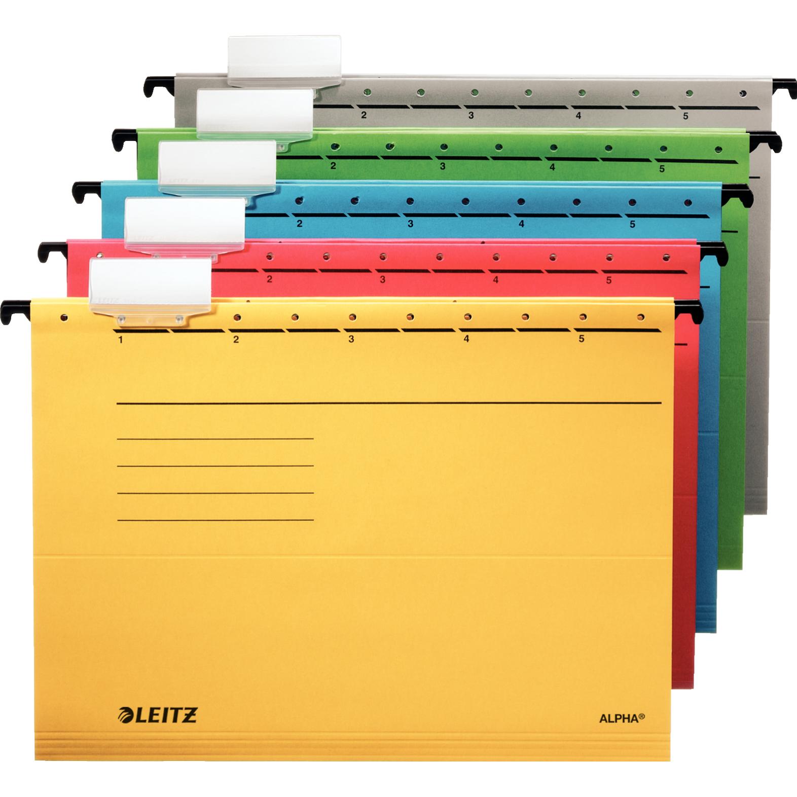 Thumbnail - Leitz, Mappe, Hängemappe Alpha (A4, 5 x)