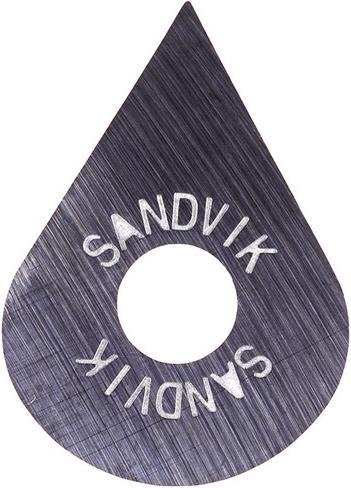 Actual product image Bahco Drop-shaped replacement blade for ERGO paint scraper 625 (Replacement blade)