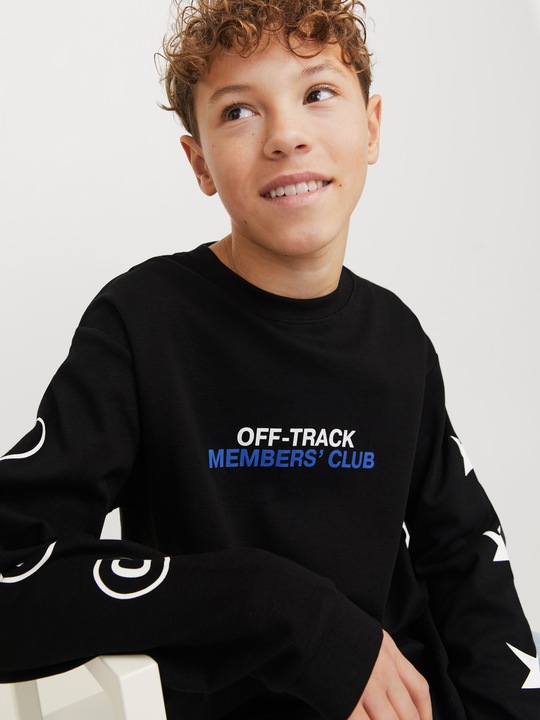 Produktbild Jack & Jones Jcoreflex Tee Ls Crew Neck Styd Aw Jnr (140)