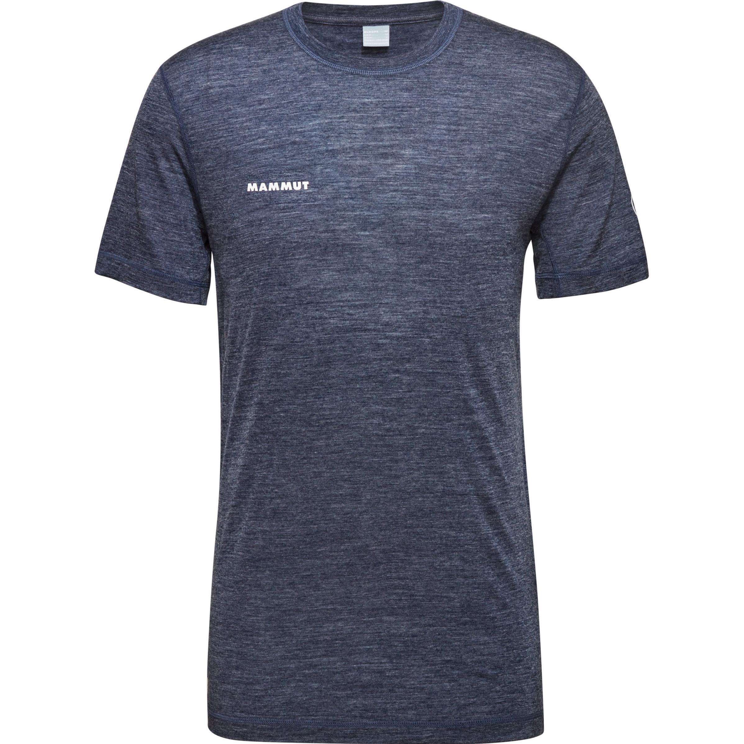 Mammut, Herren, Funktionsshirt, Tree Wool FL (L), Blau, L