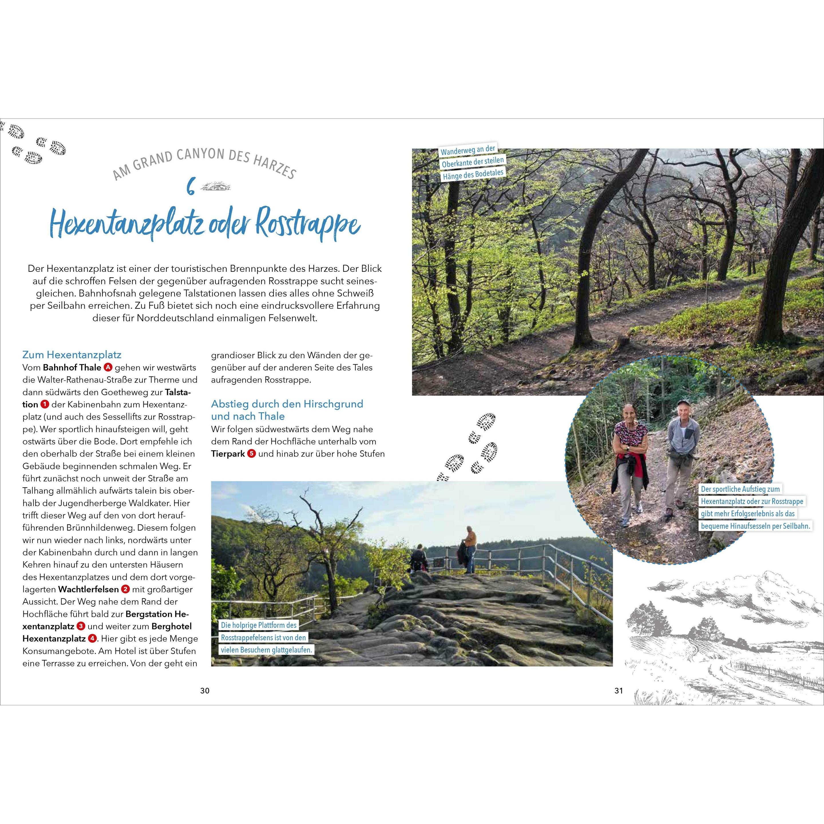 Thumbnail - Wandern mit Bus und Bahn Harz, Ratgeber von Richard Goedeke