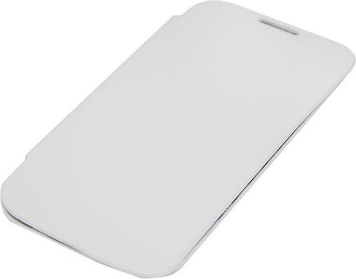 Produktbild König Design Handyhülle Tasche (Flipcover) für Samsung I9190 Galaxy S4 mini weiss (Samsung Galaxy S4 mini)