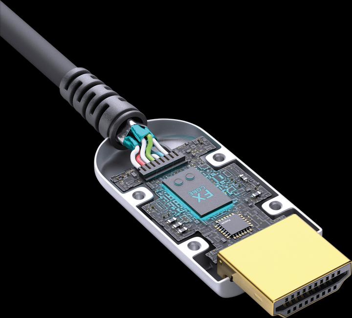 Image du produit FiberX HDMI (Typ A) — HDMI (Typ A) (25 m, HDMI, 2.0)