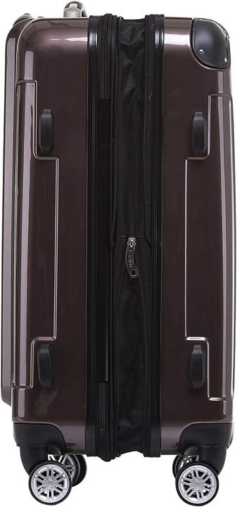 Actual product image Beibye 2048 Hard Shell Trolley Case, Coffee L (75 l)