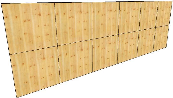 Actual product image Sport-Thieme Boulder Wall Kit Indoor Natur Pur, height 2.48 m