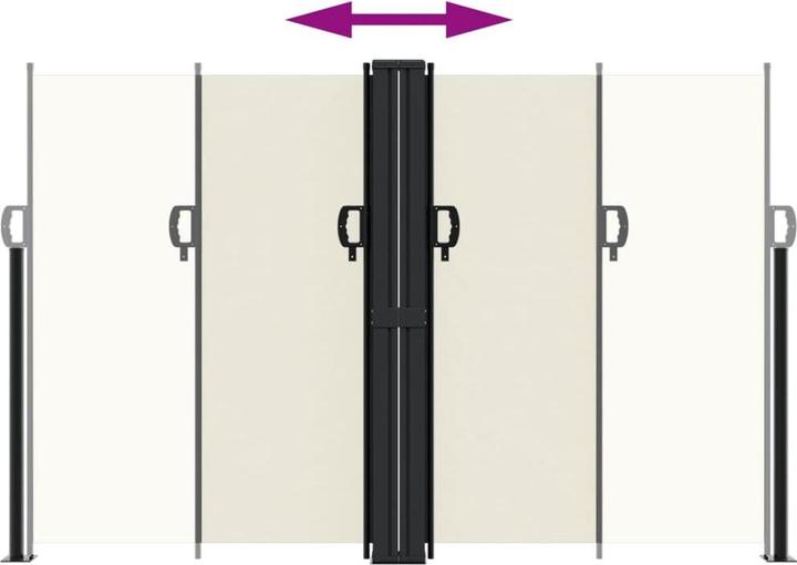 Produktbild vidaXL Seitenmarkise Ausziehbar (10 m)