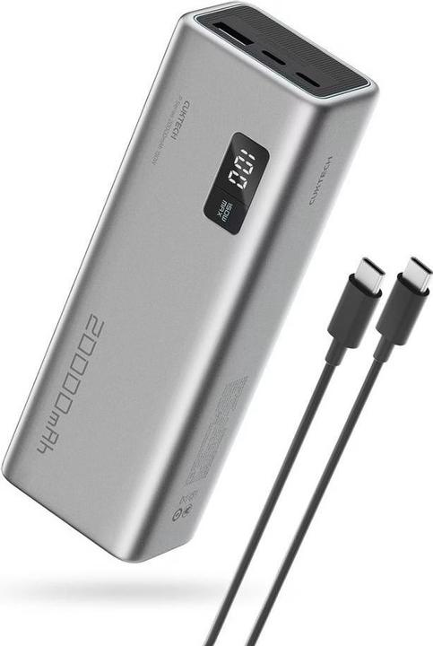 Image du produit Cuktech P+Serie Nr. 15 Powerbank 150W 20000mAh - Grau (20000 mAh, 150 W)
