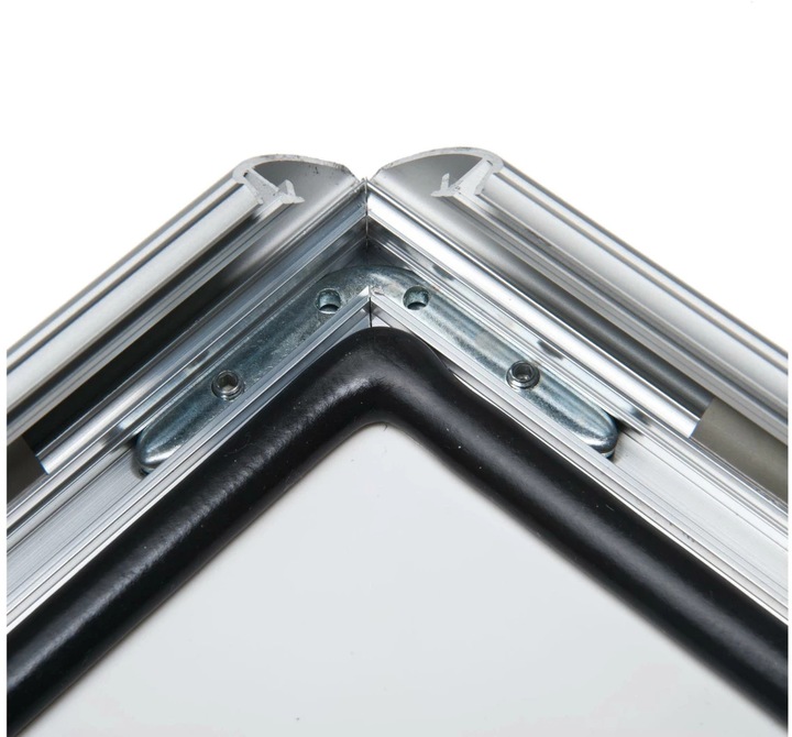 Image du produit Franken Cadre d'affichage "Outdoor", DIN A4, 25 mm de profil de cadre, cadre pliable en aluminium anodisé