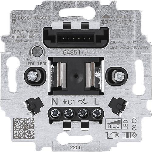 Actual product image Busch-Jaeger LED touch dimmer insert flex 64851 U