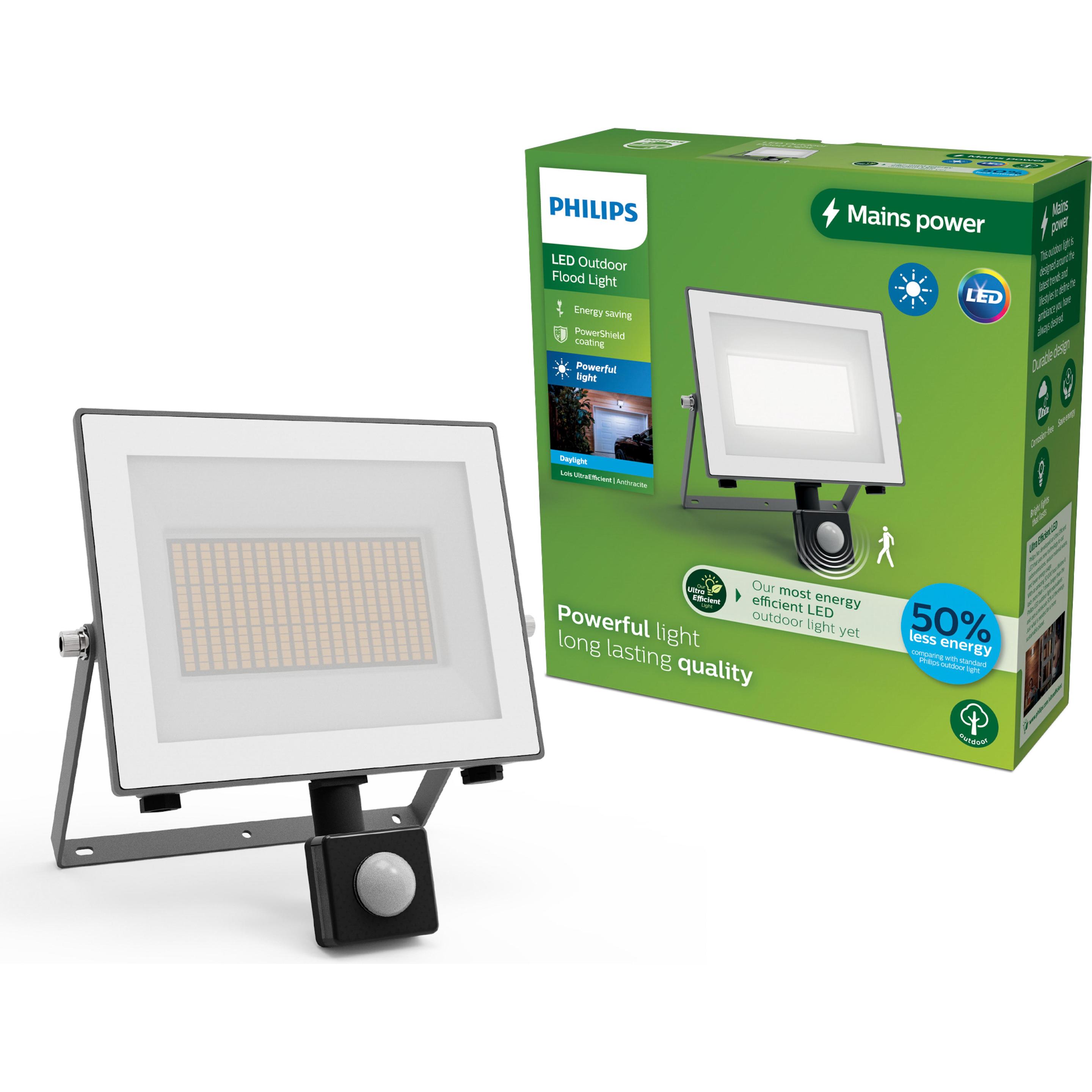 Philips, Fassadenbeleuchtung, Outdoor Ultra-Efficient Flutlicht Lois (4500 lm, IP65)