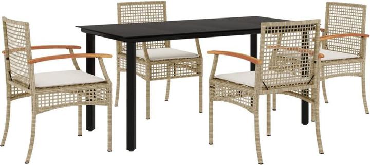 Image du produit vidaXL Garten Essgruppe (160 x 80 x 74 cm)