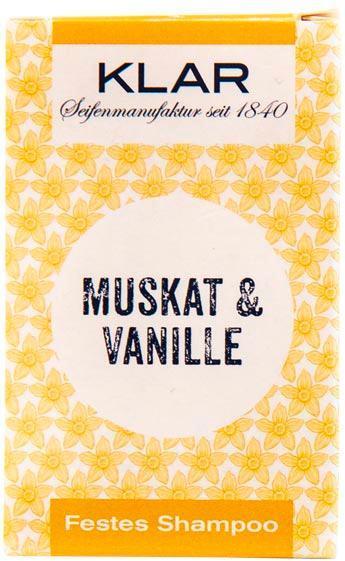 Actual product image Klar Solid Shampoo Nutmeg & Vanilla (Solid shampoo)
