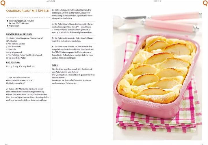 Produktbild Dr. Oetker Aufläufe von A-Z (Deutsch, Dr. Oetker, 2017)