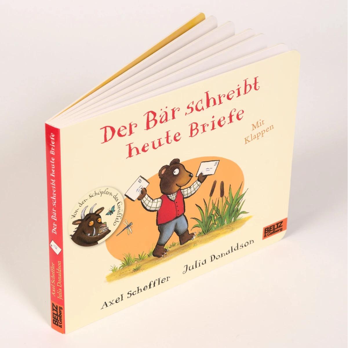 Thumbnail - Der Bär schreibt heute Briefe, Kinderbücher von Axel Scheffler, Julia Donaldson