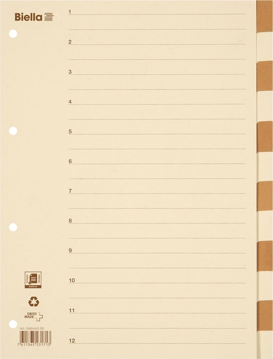 Actual product image Biella Register