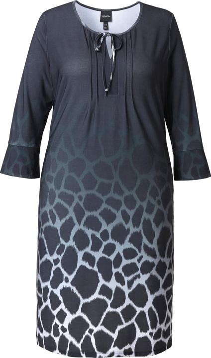 Immagine prodotto Ulla Popken Abito in jersey con animalier a gradiente e maniche lunghe (54)